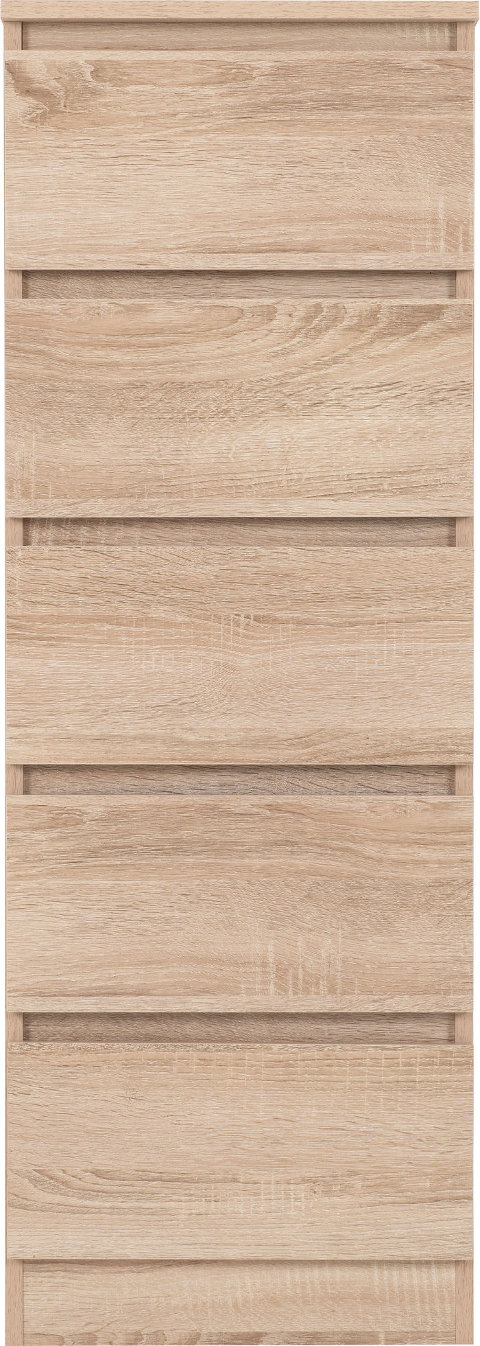 Malvern 5 Drawer Narrow Chest - Sonoma Oak Effect image 6