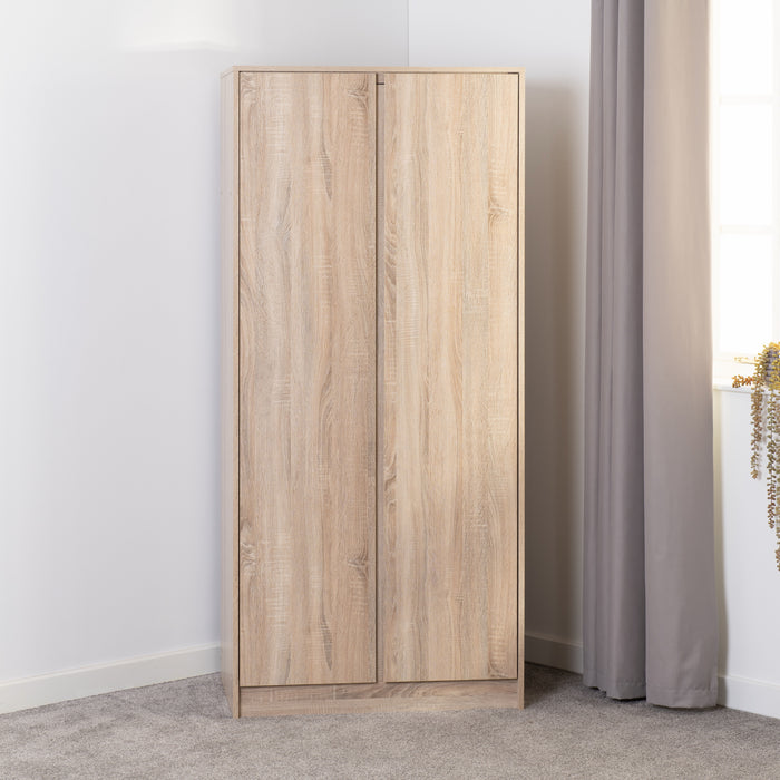 Malvern 2 Door Wardrobe - Sonoma Oak Effect image 7