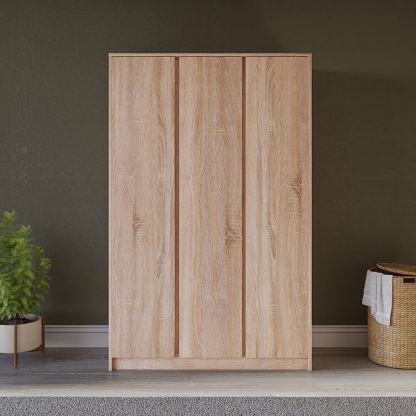 Malvern 3 Door Wardrobe - Sonoma Oak Effect image 1