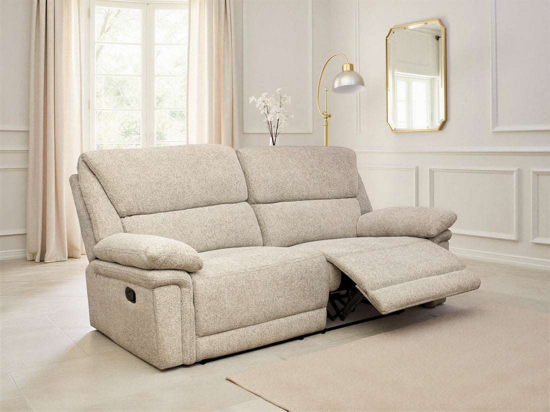 Bexley 3 Seater Sofa - Natural image 2 - bex03natural room