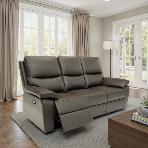 Cannes 3 Seater Sofa - Chocolate image 1 - can03chocolate lifestyle