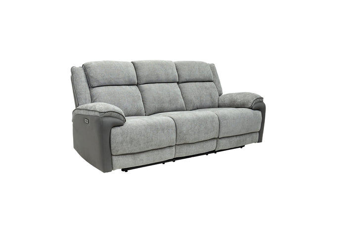 Marley 3 Seater Sofa - Grey Mix image 5 - 90WorldFurniture-Sofas