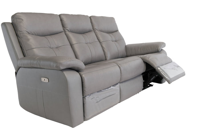 Sophia 3 Seater Electric Sofa - Silver Grey image 4 - sop03grey main image