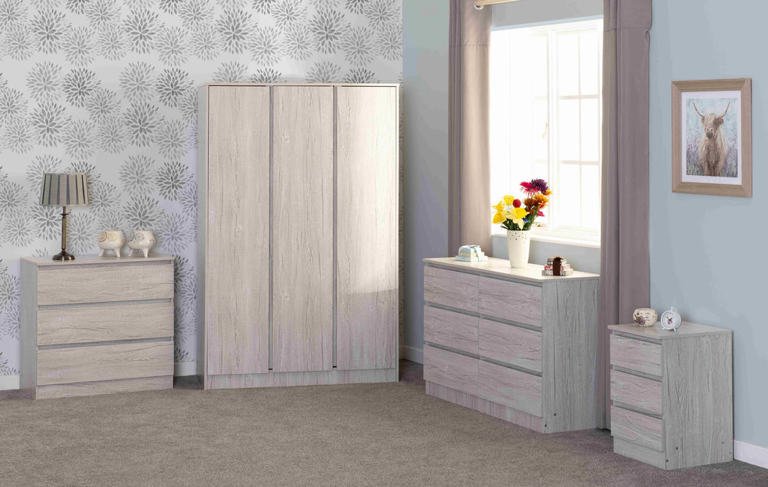 Malvern 8 Drawer Chest - Urban Snow image 3