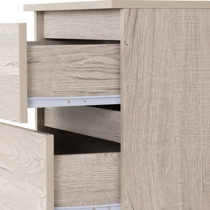 Malvern 5 Drawer Narrow Chest - Urban Snow image 4