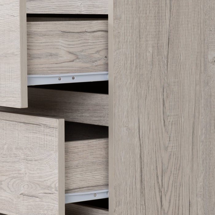 Malvern 8 Drawer Chest - Urban Snow image 5