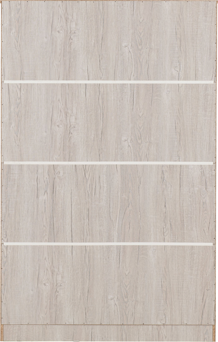 Malvern 3 Door Wardrobe - Urban Snow image 6