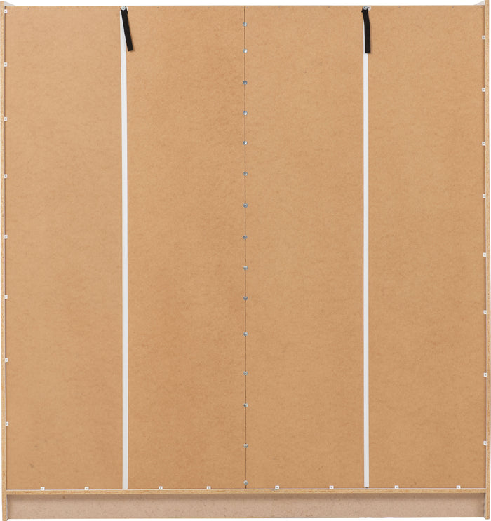 Nevada 2 Door Slider Wardrobe - White Gloss image 5