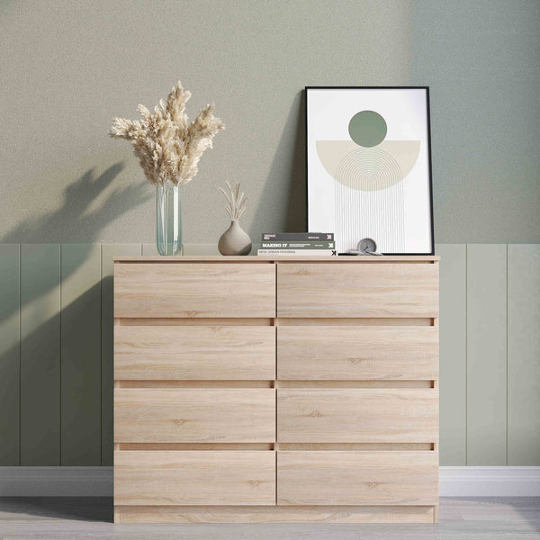 Malvern 8 Drawer Chest - Sonoma Oak Effect image 12