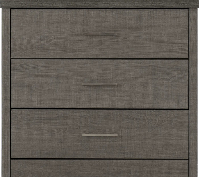 Lisbon 3 Drawer Chest - Black Wood Grain image 4