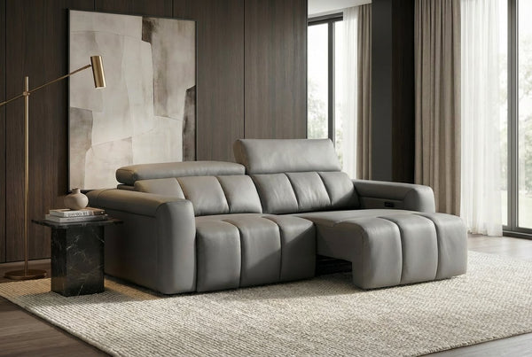 Dallas 3 Seater Sofa - Grey image 1 - 51568 (G) - Lifestyle