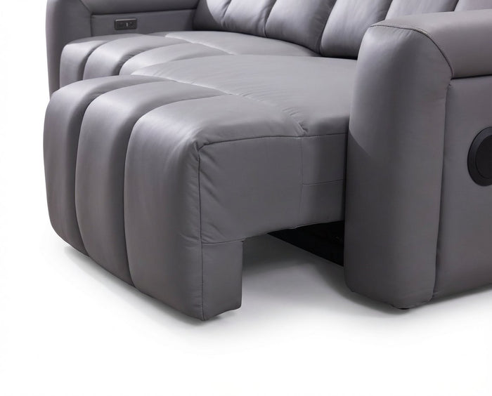 Dallas 3 Seater Sofa - Grey image 3 - 51568 - Dallas.G - 2