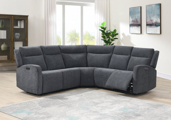 Alabama 2C2 Modular Corner Sofa - Charcoal image 1 - ALABAMA  SEC