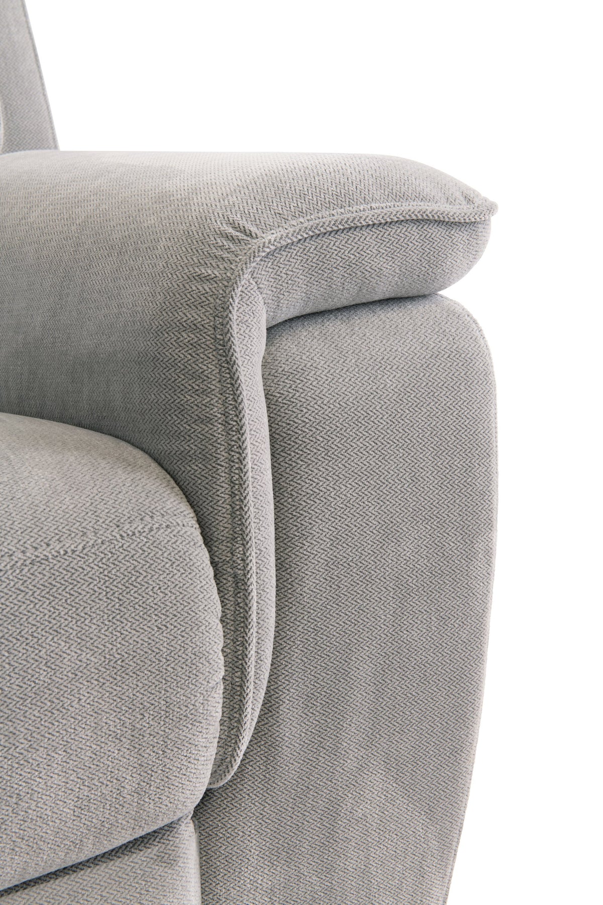 Havana 2C2 Corner Sofa - Silver Grey image 1 - hav04silvergrey close up