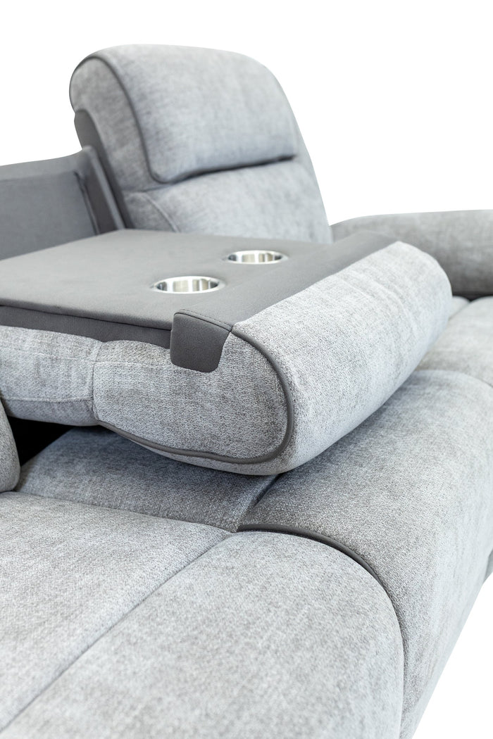 Marley Armchair - Grey Mix image 4 - 94WorldFurniture-Sofas