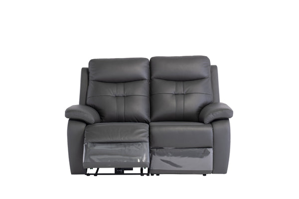 Sophia 2 Seater Electric Sofa - Charcoal Grey image 1 - sop02charcoal