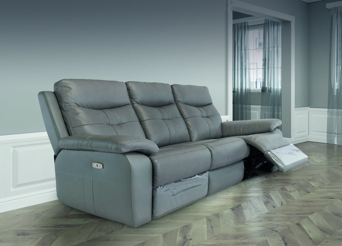 Sophia 3 Seater Electric Sofa - Silver Grey image 2 - sop03grey catlogue image