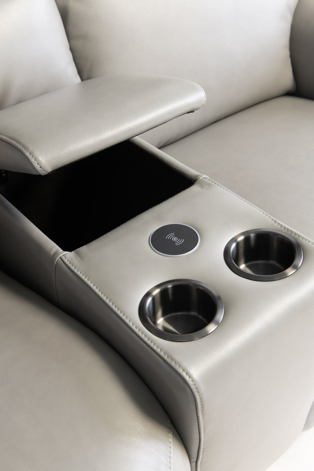 Sophia Console Module - Silver Grey image 1 - SOP04CONSOLEGREY.