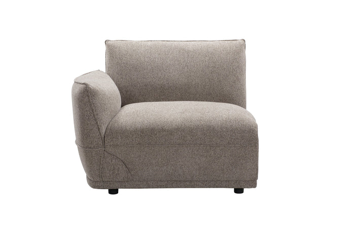 Tamson 2C1 Corner Sofa - Pebble image 4 - tam04lfhpebble