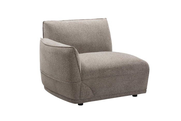 Tamson 2C1 Corner Sofa - Pebble image 5 - tam04lhfpebble
