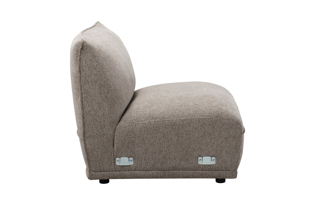 Tamson 2C2 Corner Sofa - Pebble image 2 - tam04armless pebble'